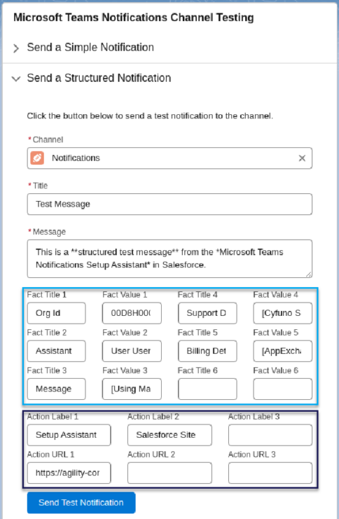 Getting Started - Testing Notifications - Cyfuno Labs