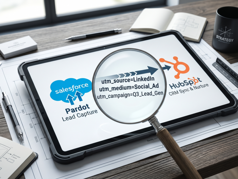 How to Migrate from Pardot to HubSpot Without Losing UTM Data 8 Gemini Generated Image e54xv8e54xv8e54x